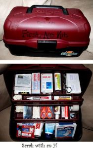 caja de herramientas para primeros auxilios