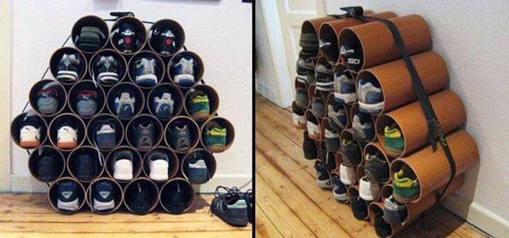 Ideas para organizar tus zapatos